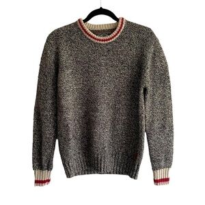 ROOTS Canada Wool Chunky Knit Cabin Sweater M